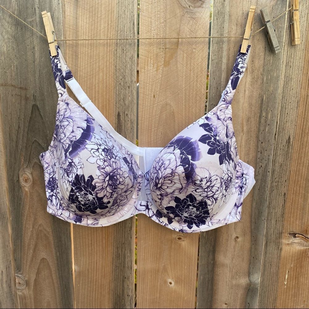 Cacique floral bra size 44DD
